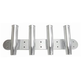 Tigress 4 Rod Aluminum Transom Mount Rod Holder - 28"