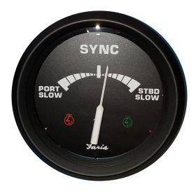 Faria 4" Gauge Engine Synchronizer f/Dual Engines Gas &amp; Diesel