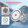 VEVOR Magnet Fishing Kit, 1400 LBS/635 Kg Double-Sided Pulling Force Magnet Fishing Kit