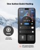 VEVOR Heated Socks, X-Large Size, 5000mAh Battery Rechargeable Heating Socks with 4 Heating Levels