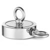 VEVOR Magnet Fishing Kit, 1400 LBS/635 Kg Double-Sided Pulling Force Magnet Fishing Kit