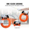 VEVOR Fish Tape, 100 ft, 3/16-inch, Fiberglass Cable Guide with Enhanced Casing and Grip, User-Friendly Wire Routing Instrument