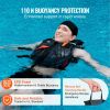 VEVOR Life Vest for Watersports (PFD), Life Jacket with Waterproof Nylon & 110N Buoyancy, Life Vest/Jacket for Any Water Activity-Fishing, Kayaking