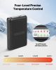 VEVOR Heated Socks, 5000mAh Battery Powered, Rechargeable Heating Socks with 4 Heating Levels, Electric Heated Sock with APP Control for Men Women