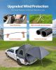 VEVOR Pickup Truck Tent, Fits 5.0-5.2 ft Truck Tents for Camping, Waterproof PU2000 mm 2-3 Person Sleeping Truck Bed Tent