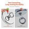 VEVOR Magnet Fishing Kit, 1300 LBS/590 Kg Single-Sided Pulling Force Strong Magnet Fishing Kit