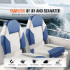 VEVOR Boat Seats, 21.85" High Back Boat Seat, Folding Boat Chair with Thickened Sponge Padding and Hinge