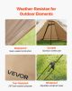 VEVOR Hot Tent for 4-6 Persons, Portable Winter Tipi Tent with Stove Jack, Waterproof Canvas Camping Tents
