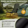Foldable Fishing Chair for Adults with Armrest for Camping/Trip