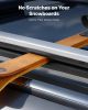 VEVOR Ski & Snowboard Roof Rack, Carry up to 6 Pairs of Skis or 4 Snowboards, 2 PCS Aluminum Universal Car Roof Rack with Lock & Rubber Padding
