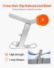 VEVOR Boat Trailer Winch Stand with Roller, Adjustable Height 14.3-21.6 Inches