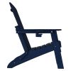 HDPE Folding Adirondack chair with Cup Holder, 1Pack