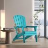 HDPE Folding Adirondack chair with Cup Holder, 1Pack