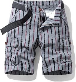 Men's Casual Sports Shorts Quick Dry Fashion Fit Twill Cargo Shorts Shorts with Pockets (Color: PA18-XXL)