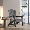 HDPE Folding Adirondack chair with Cup Holder, 2Pack
