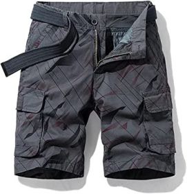Men's Casual Sports Shorts Quick Dry Fashion Fit Twill Cargo Shorts Shorts with Pockets (Color: PA2-M)