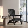 HDPE Folding Adirondack chair with Cup Holder, 2Pack