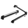 VEVOR Ski & Snowboard Roof Rack, Carry up to 6 Pairs of Skis or 4 Snowboards